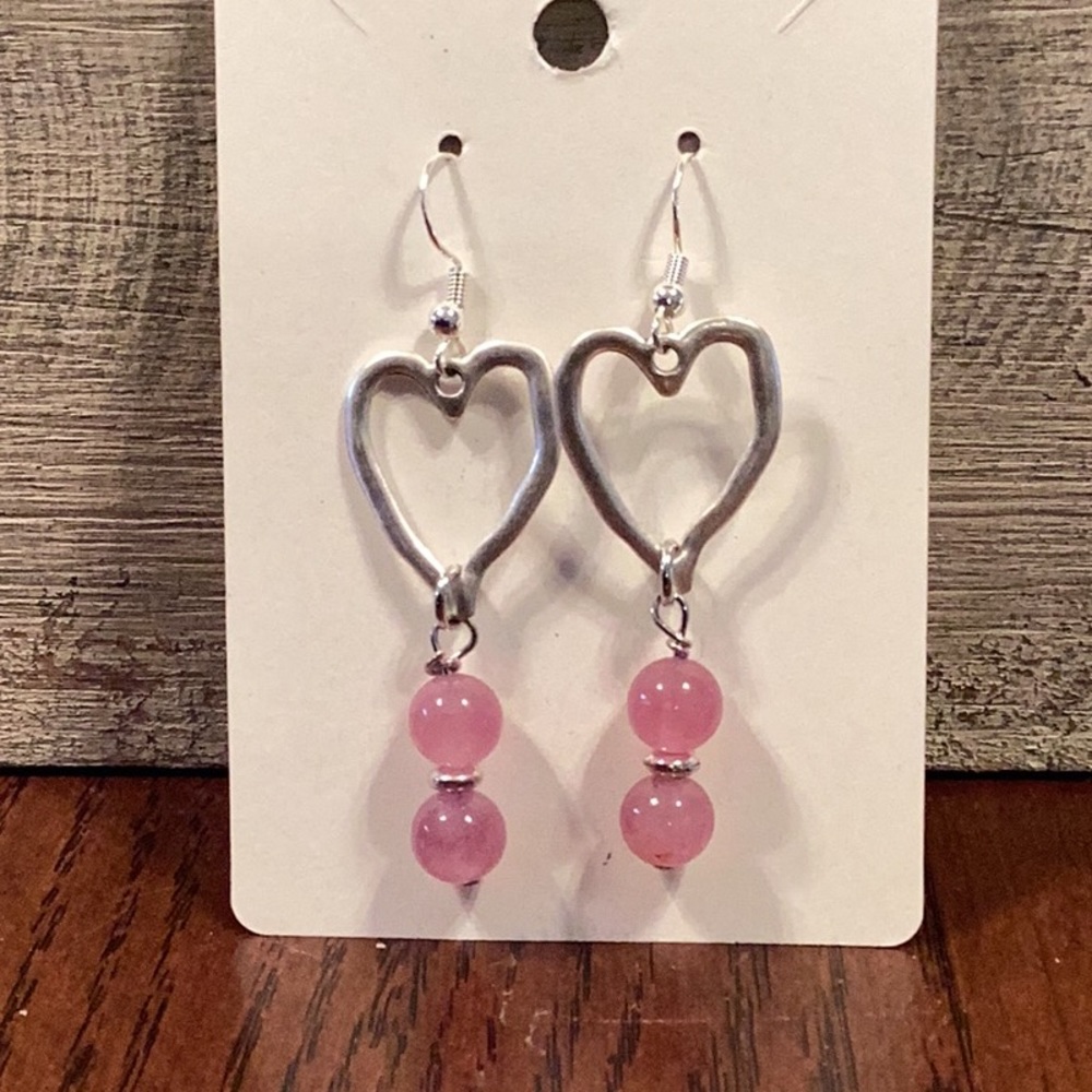 Strawberry Quartz Earrings